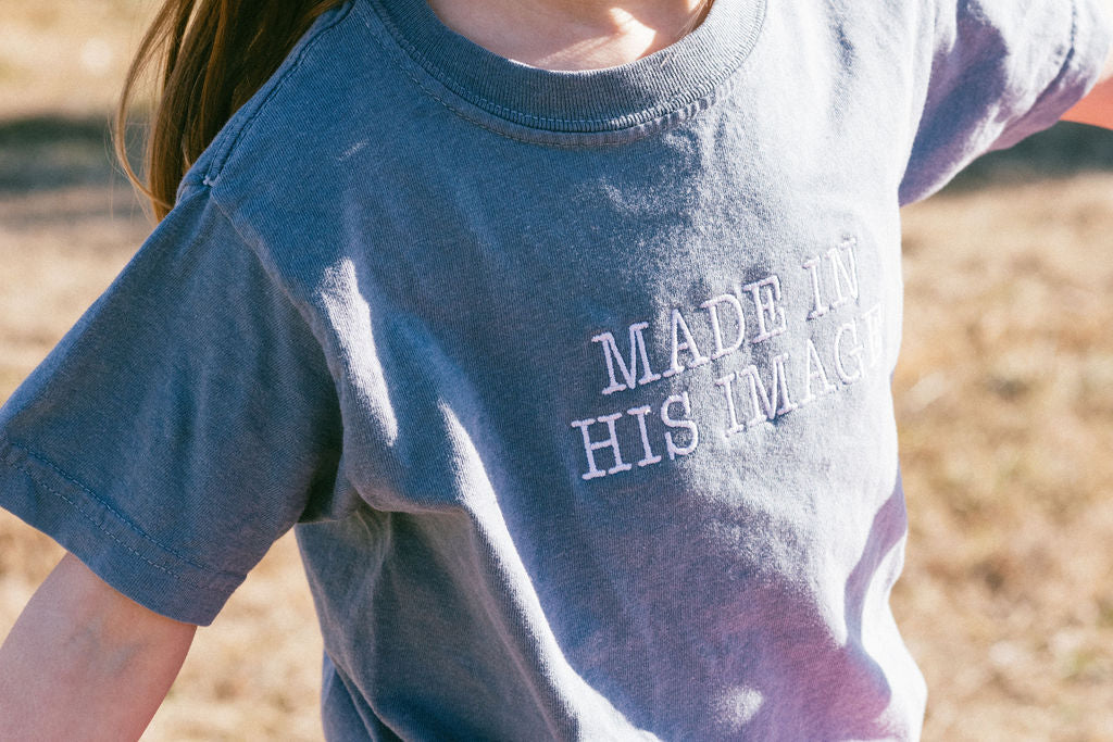 Little Blue made in His image T-shirt!