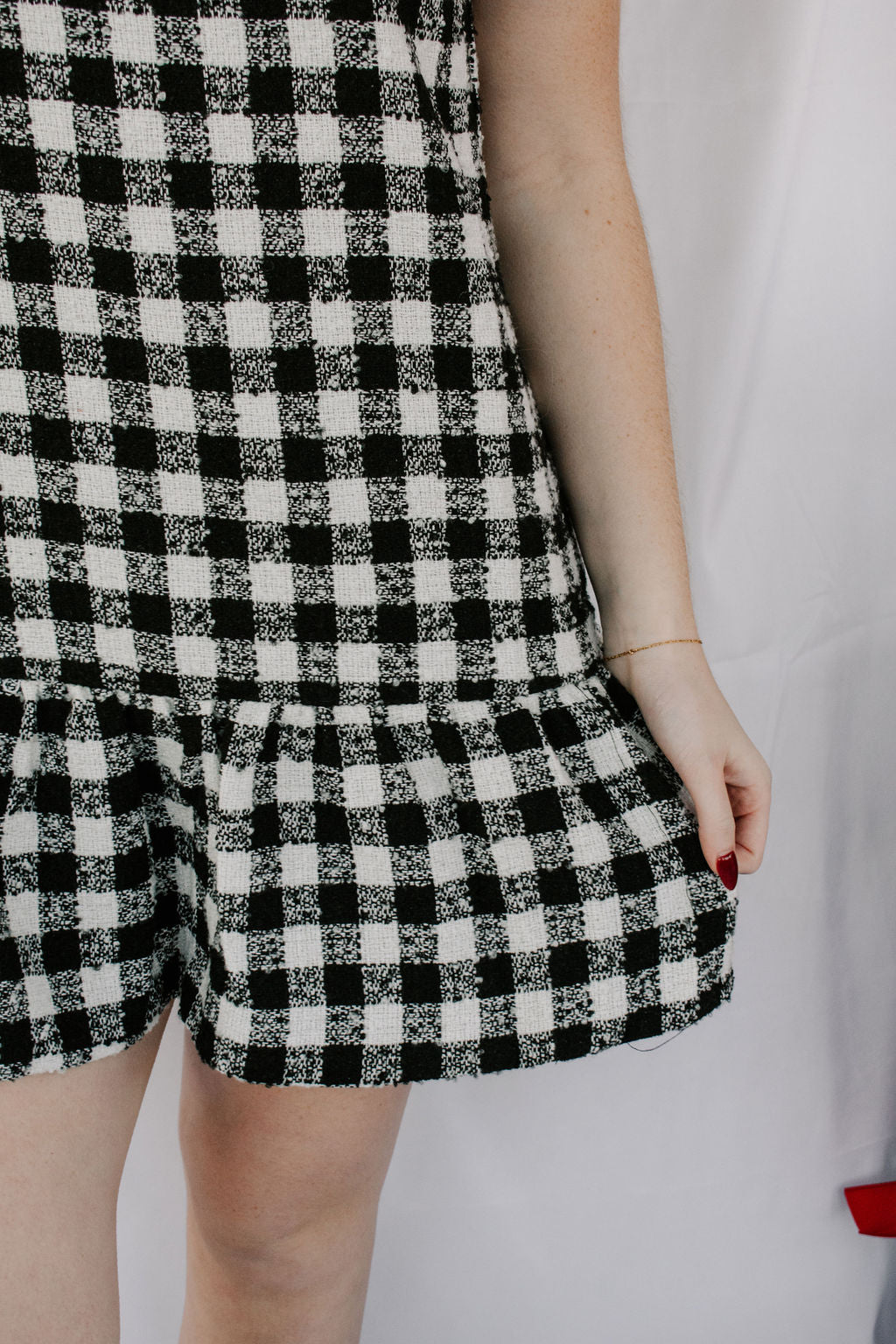 Winter plaid dress!