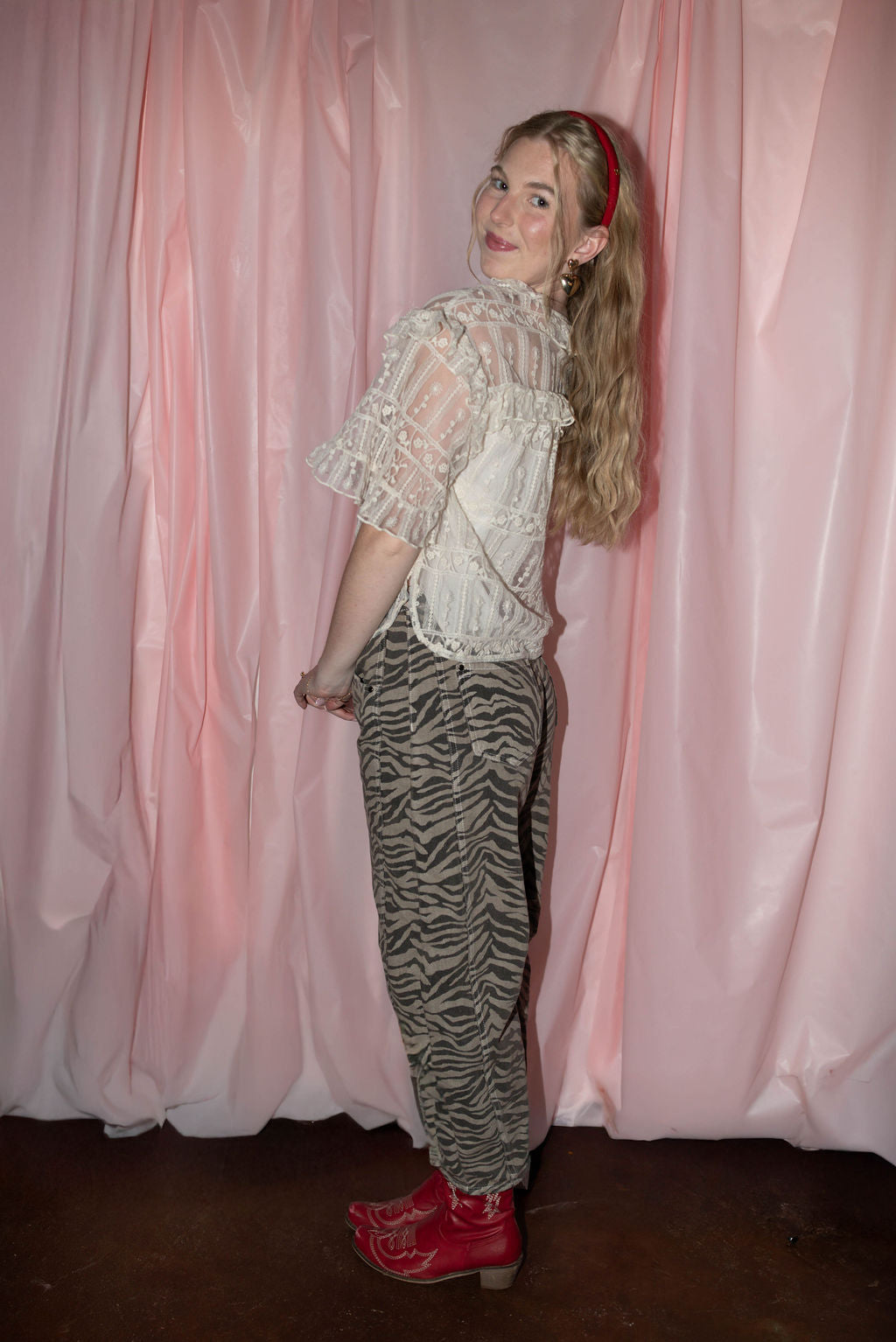 Zebra jeans!