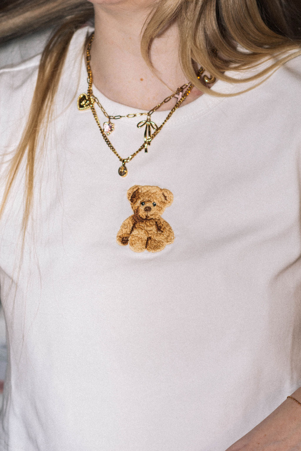 Teddy bear baby tee