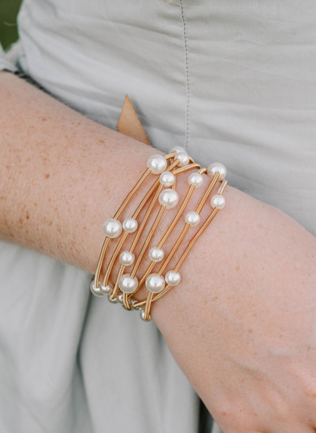 Golden Pearl bracelet