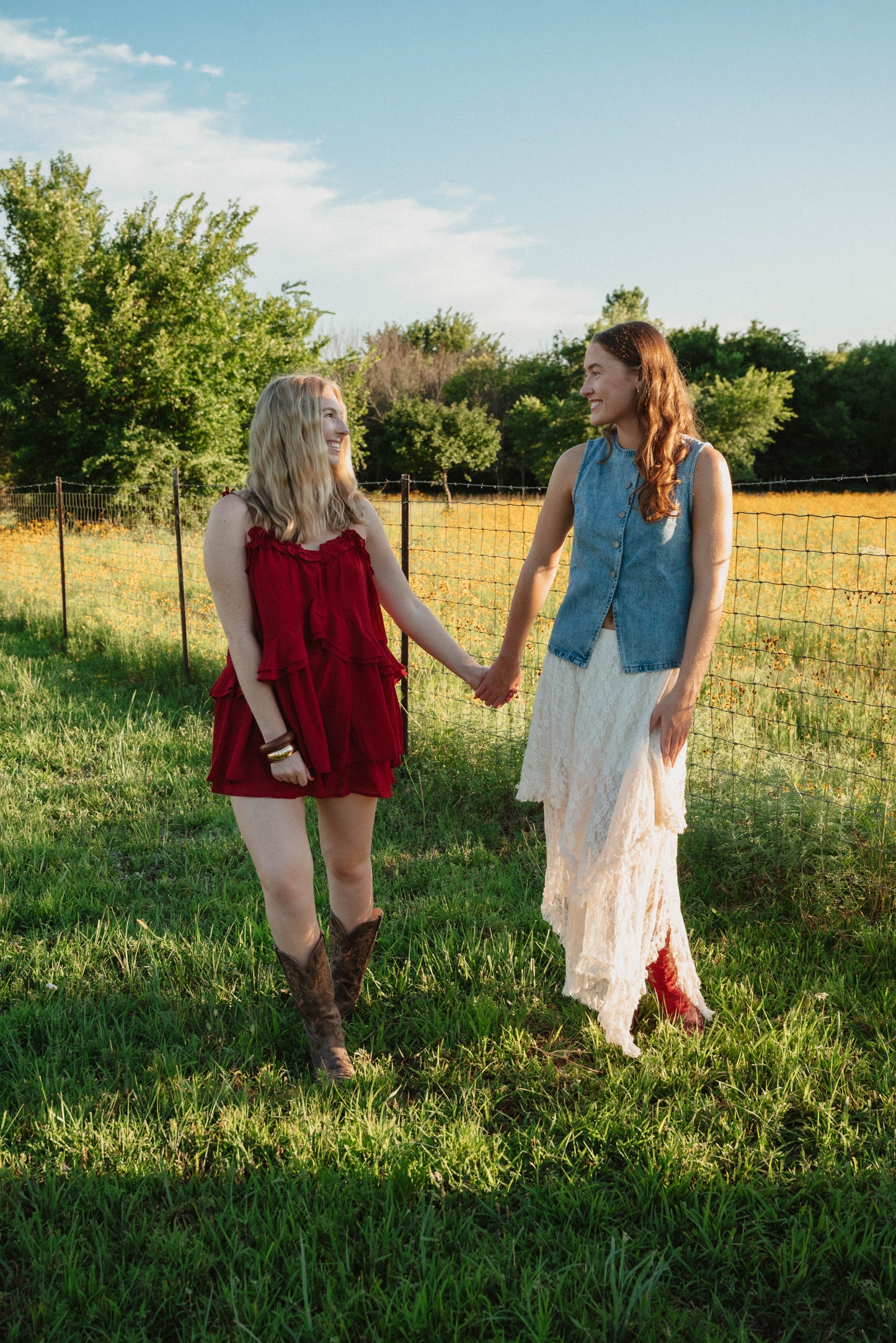Country lace skirt