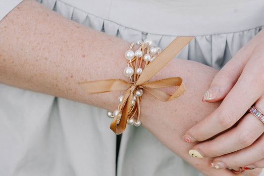 Golden Pearl bracelet