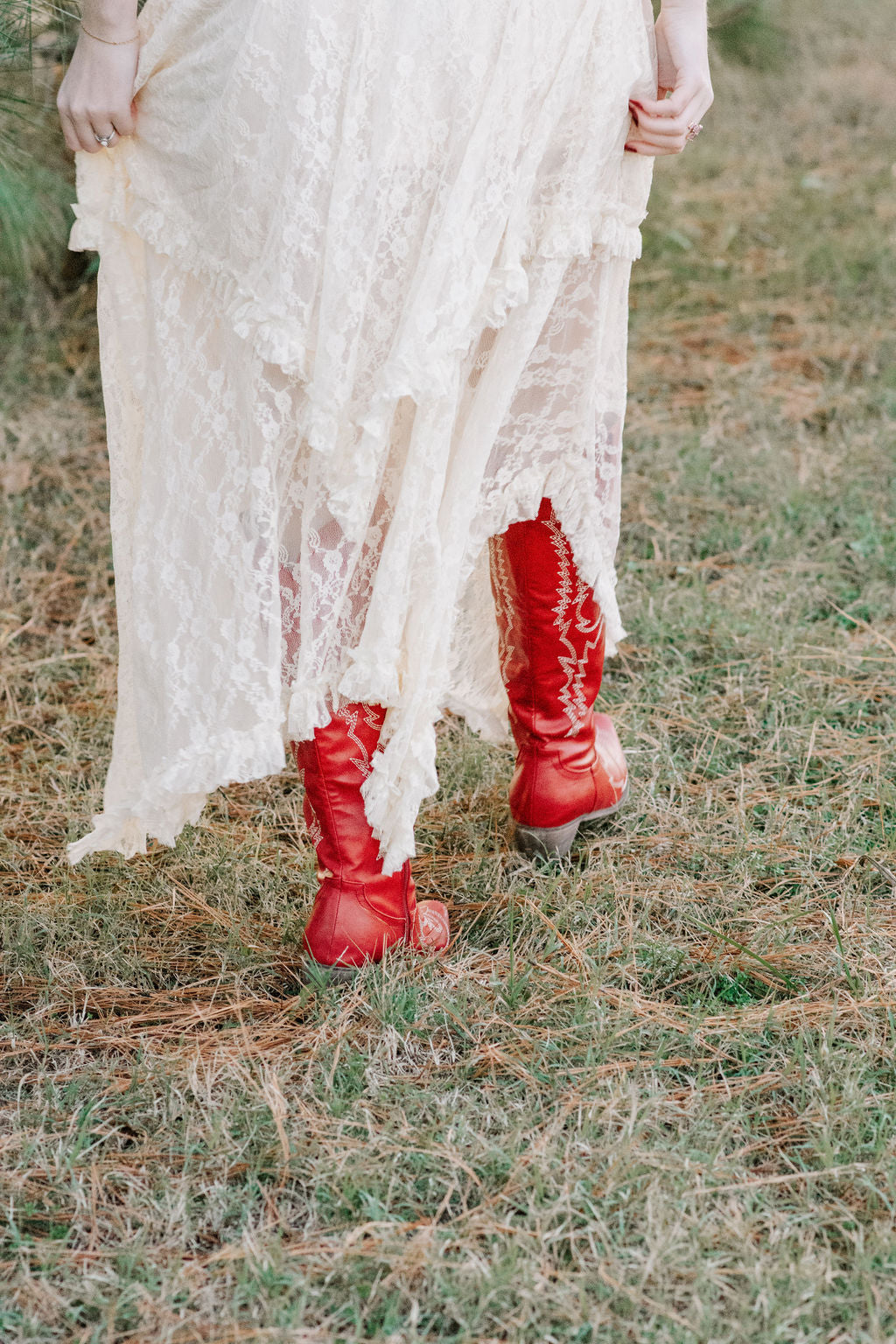 Country lace skirt