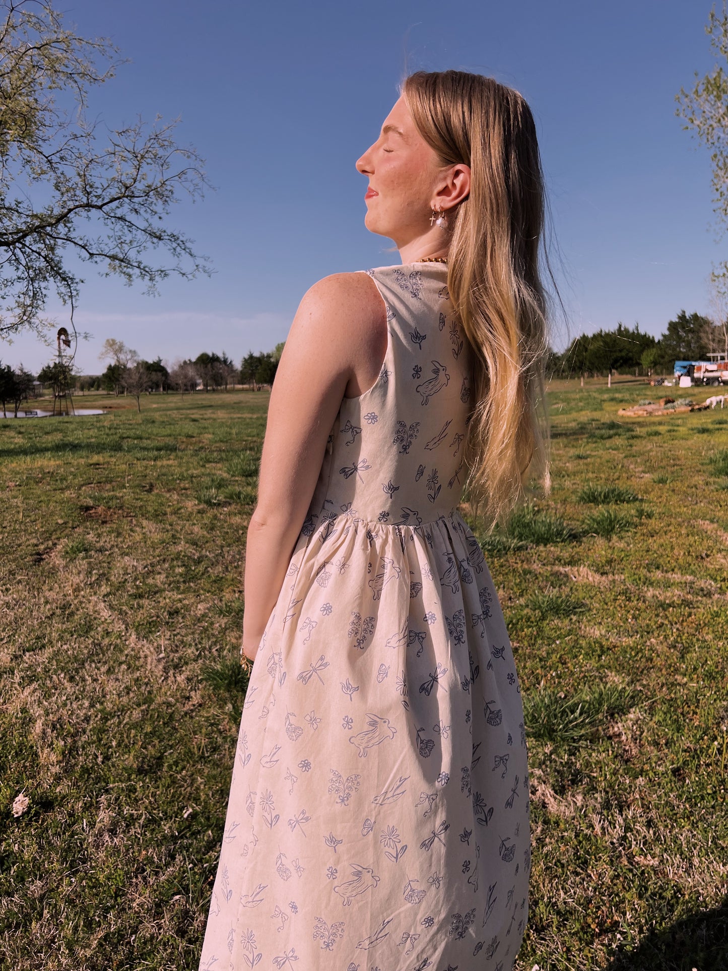 Bunny bow dress!