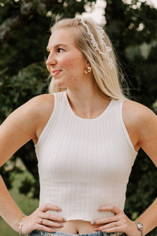 Darling knit tank