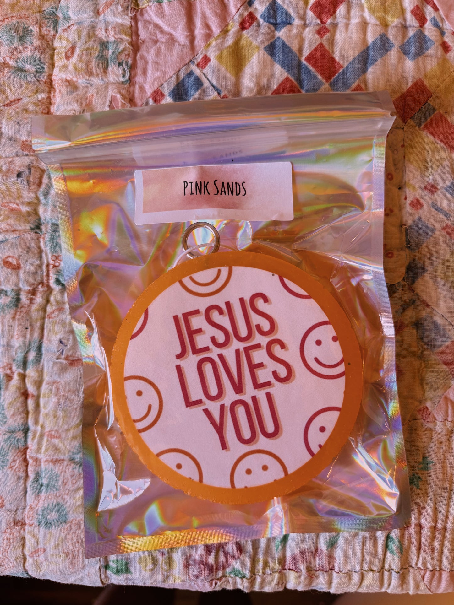 JESUS LOVES YOU AIR FRESHENER