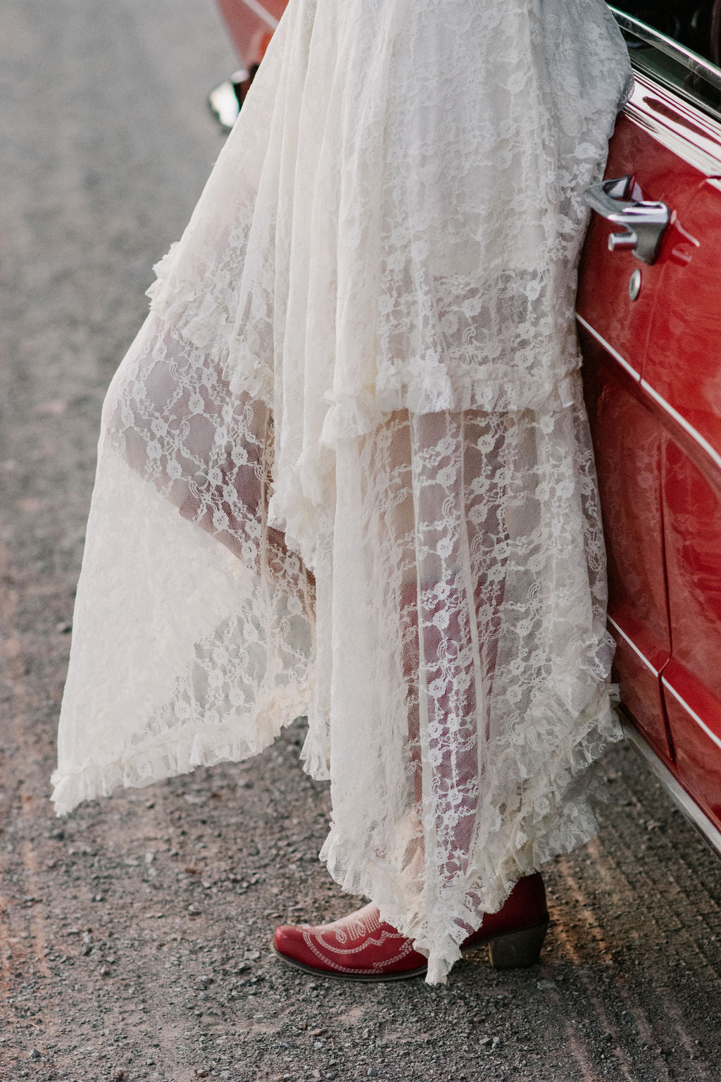 Country lace skirt