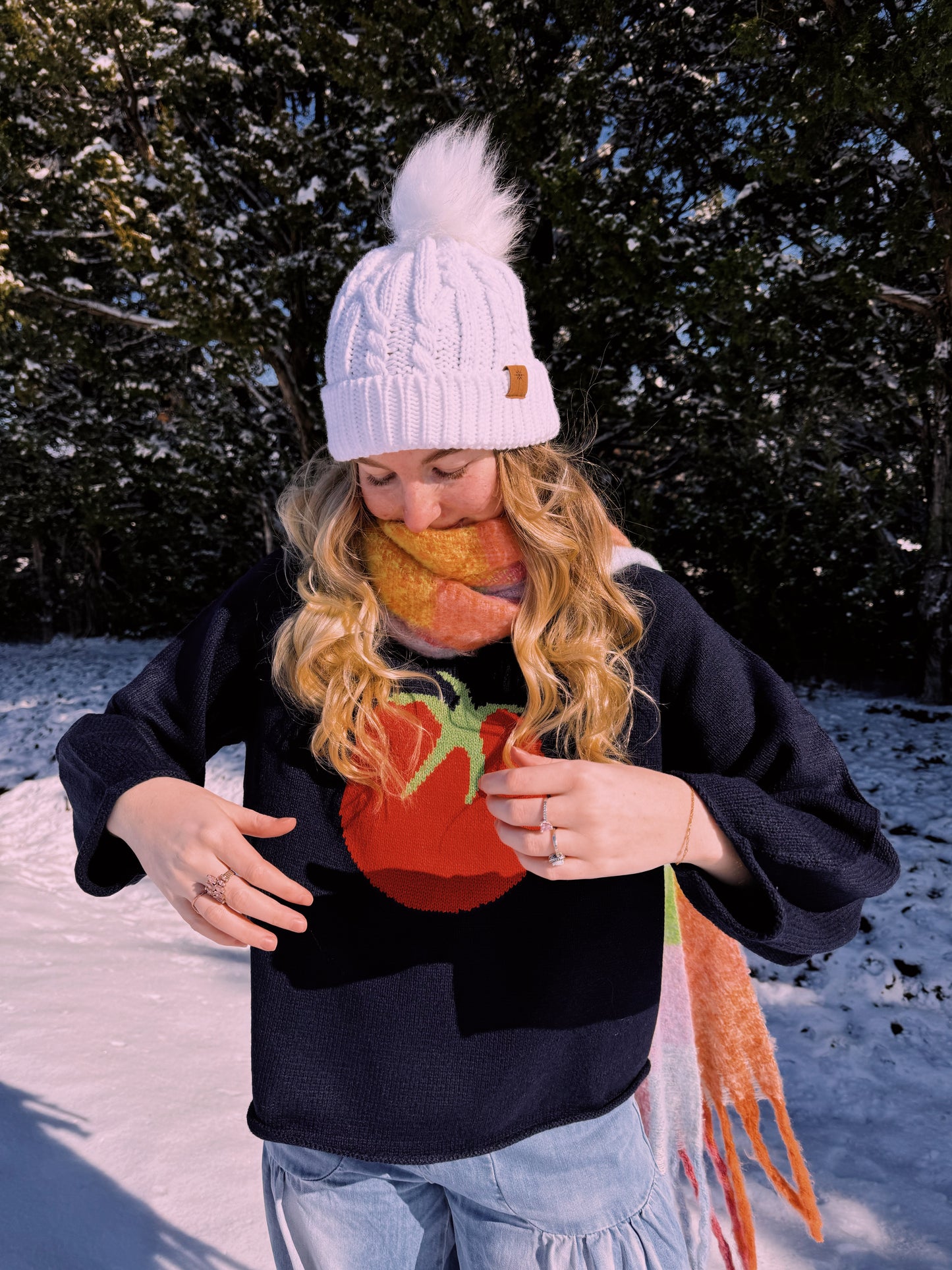 Tomato sweater :)