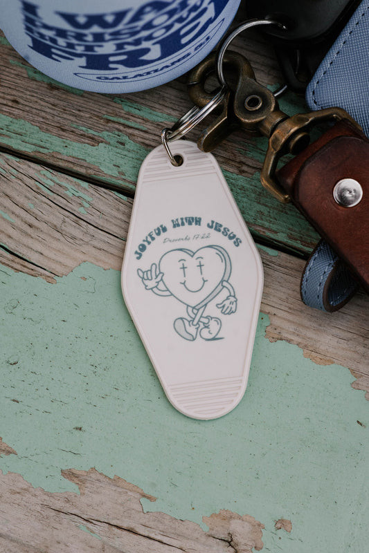 Proverbs 17:22 keychain!