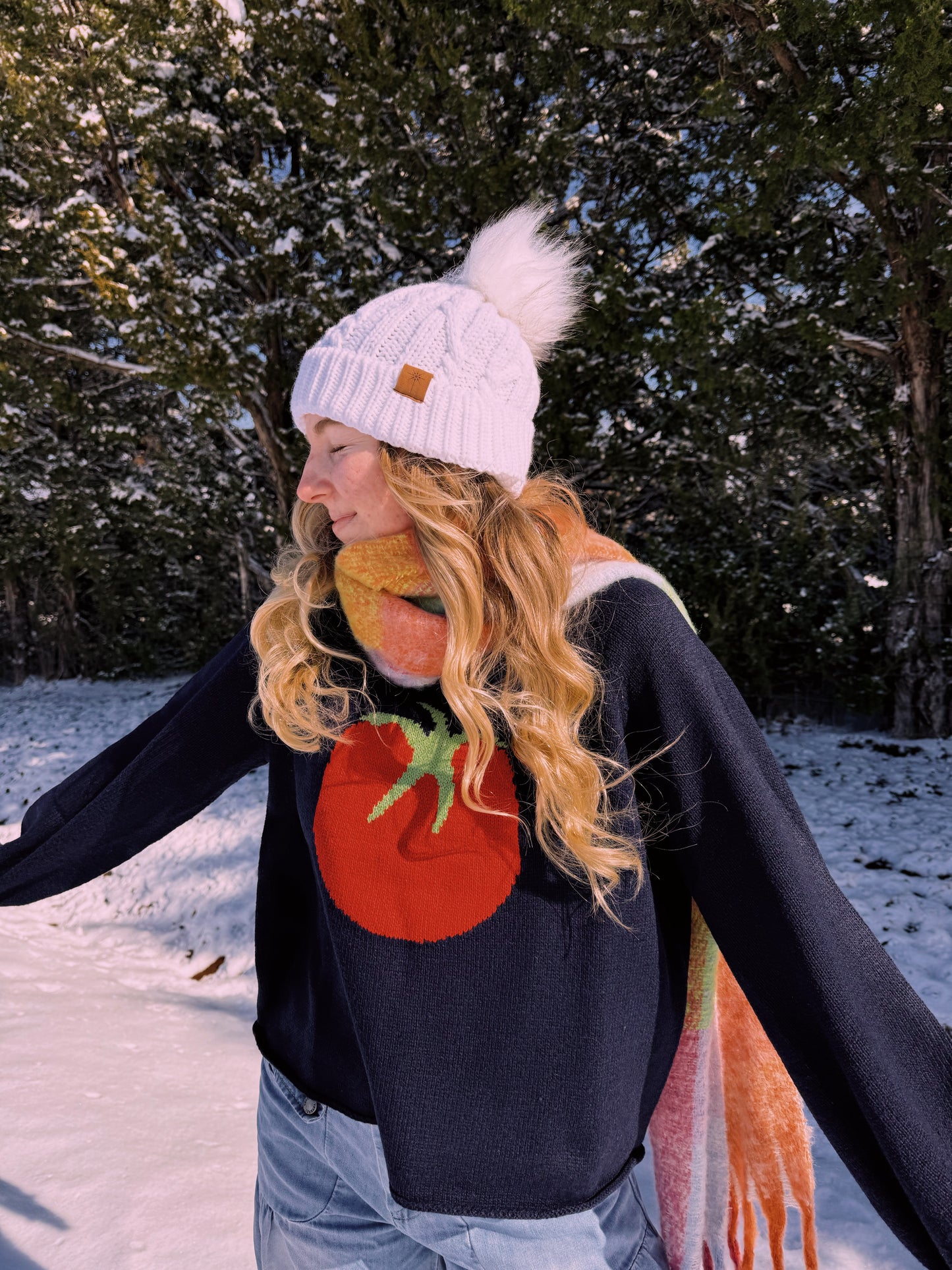 Tomato sweater :)