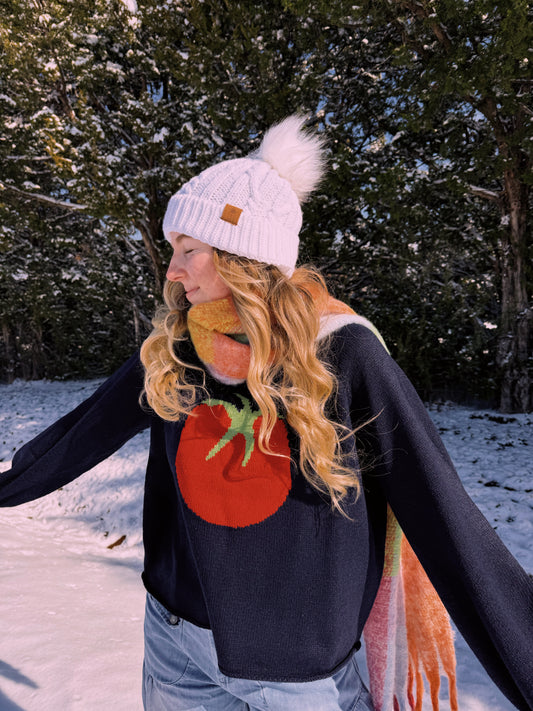 Tomato sweater :)