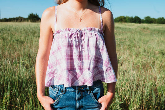 Gem purple tank
