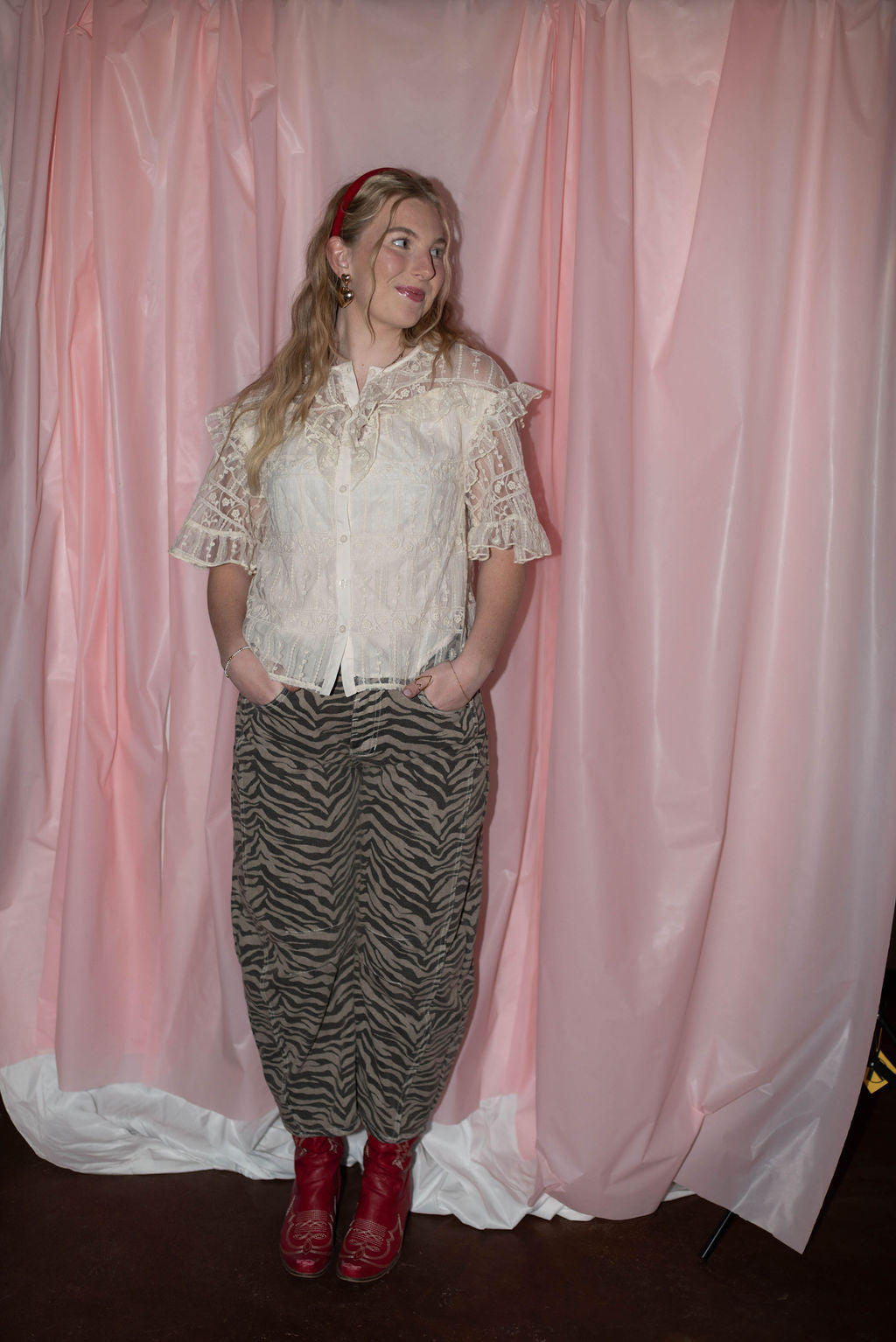 Zebra jeans!