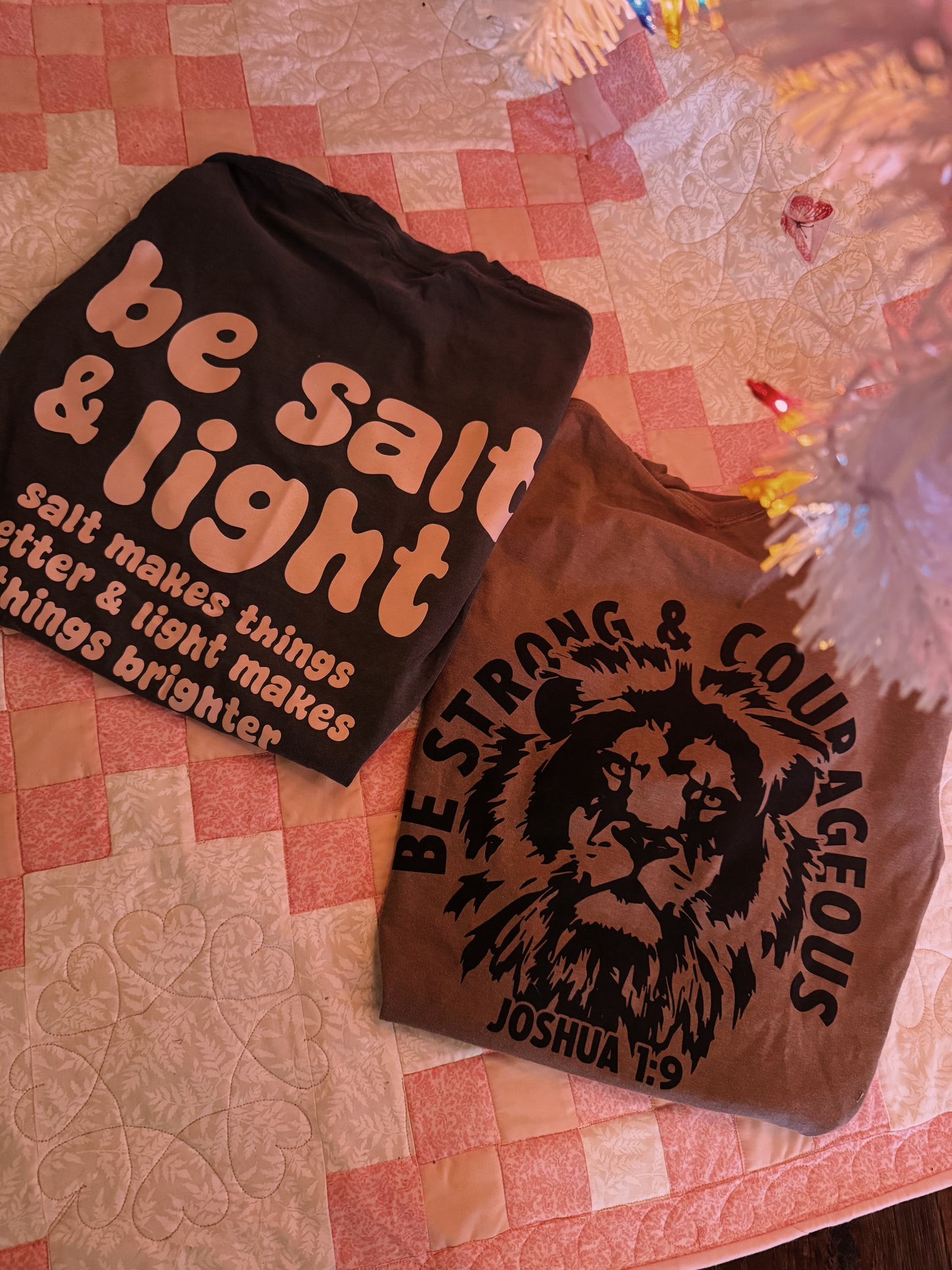 Salt & light Jesus tee!