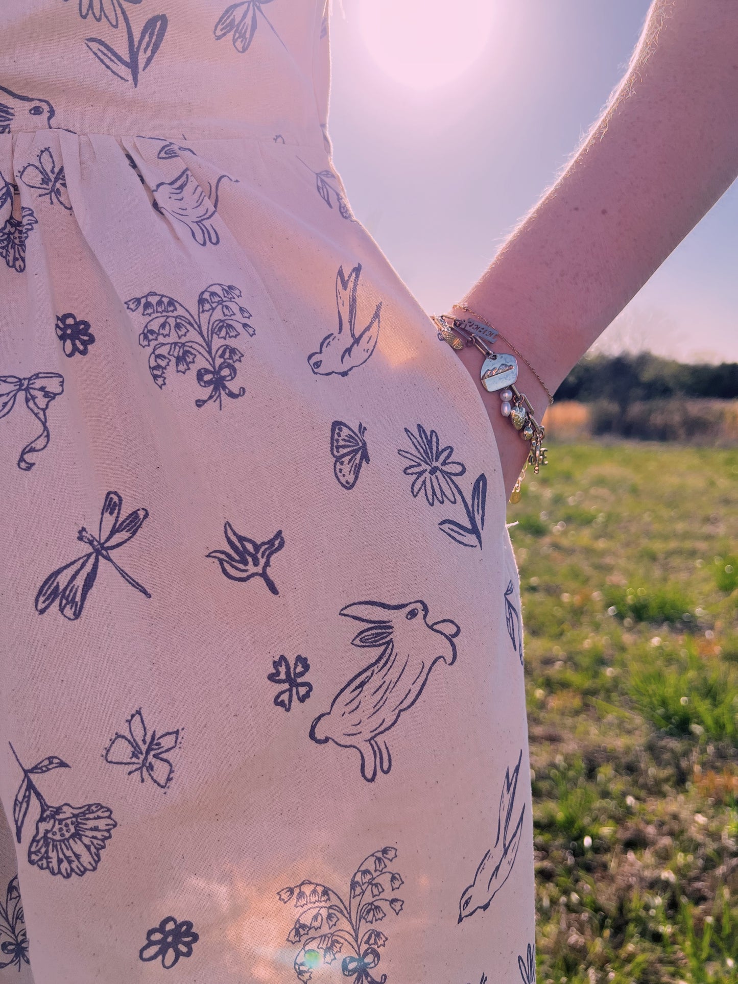 Bunny bow dress!