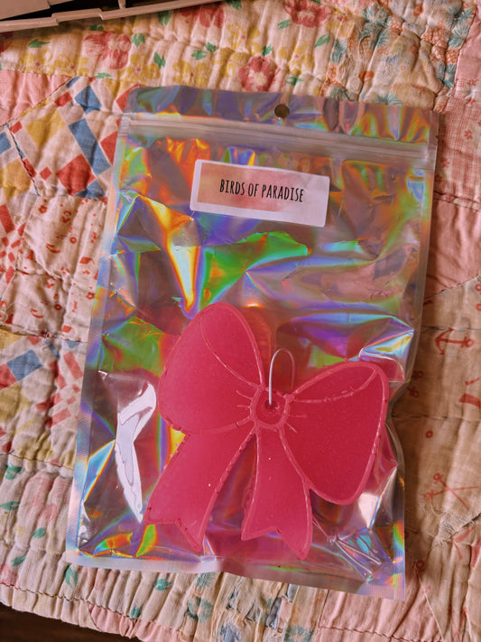 Pink bow freshie !!