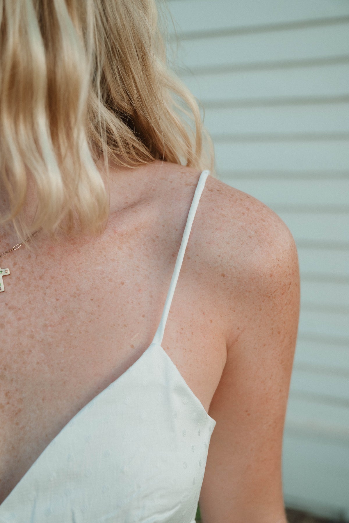 Clothed in white!