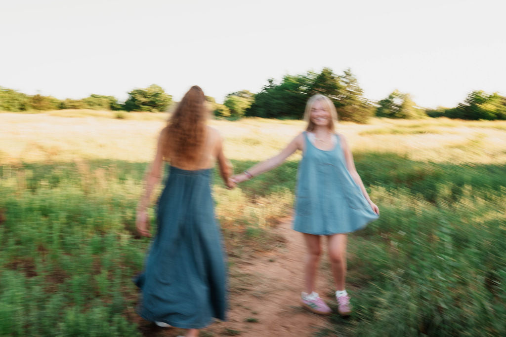 Garden denim dress