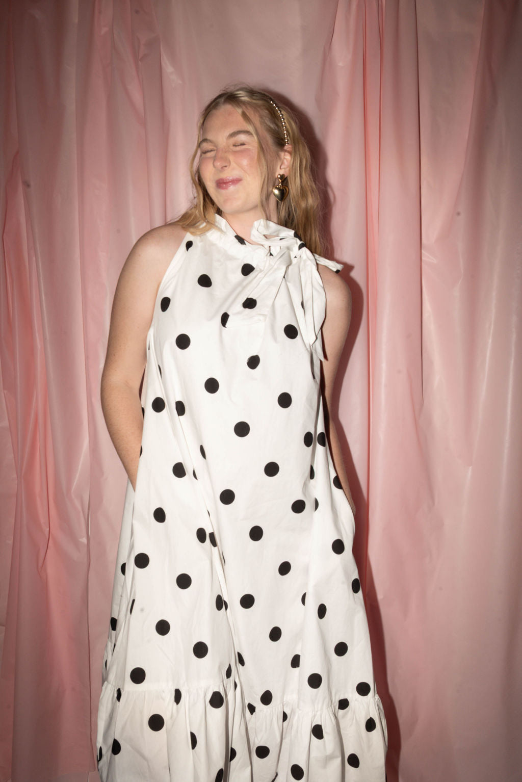 PolkaDot glam dress!