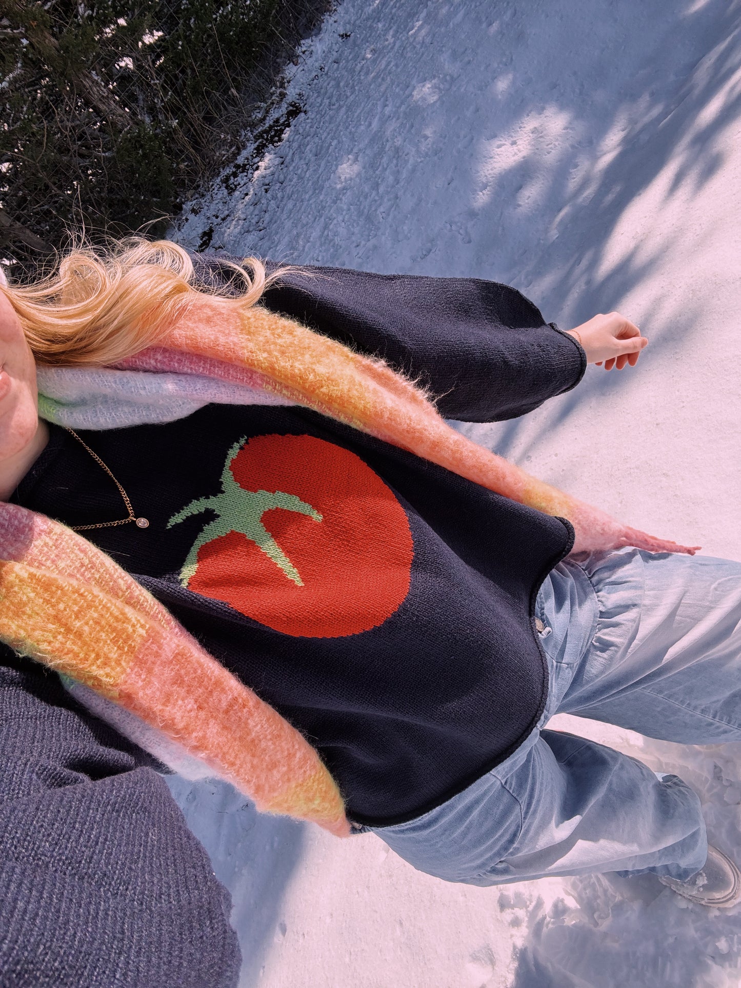 Tomato sweater :)