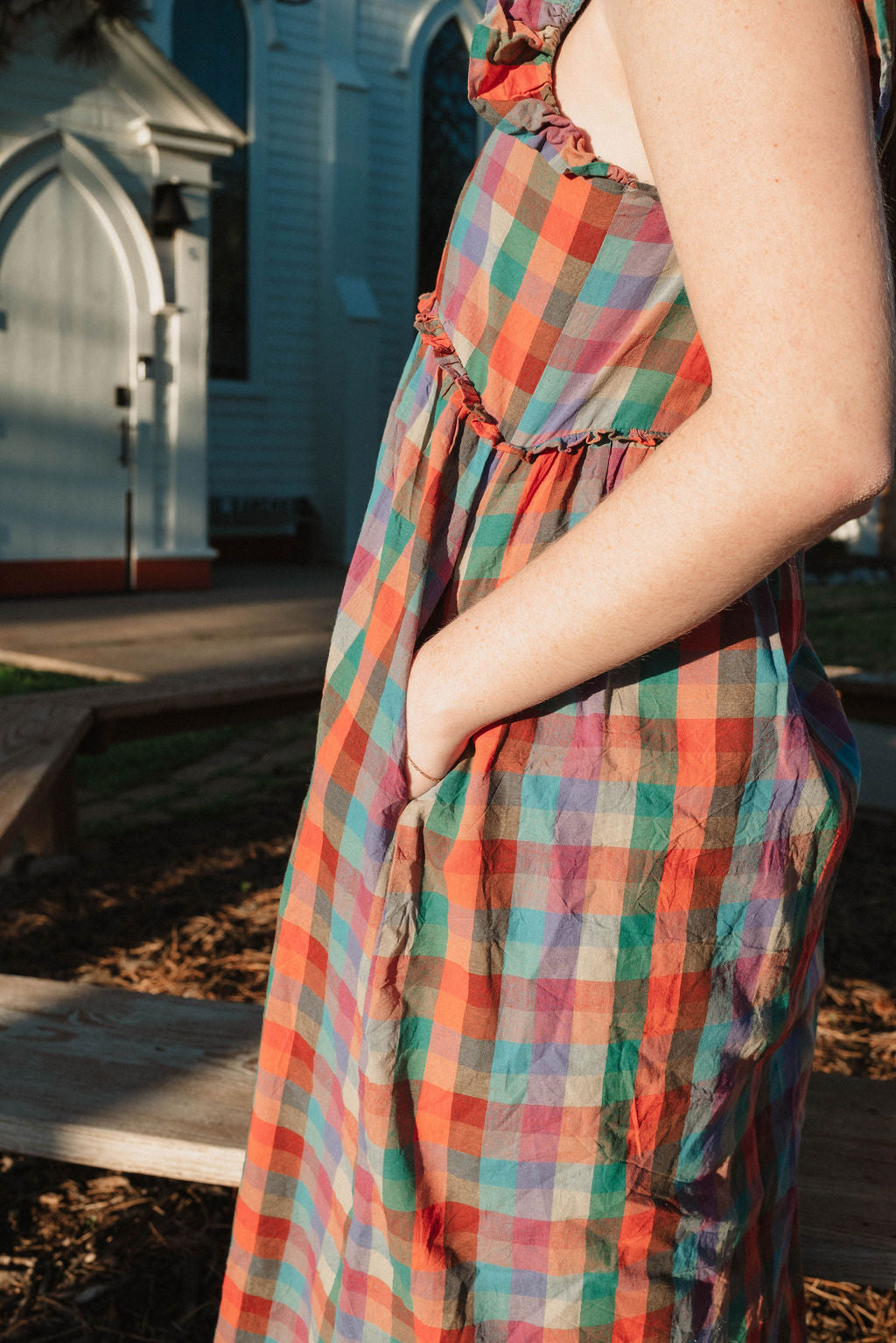 Little house on the prairie dress!!