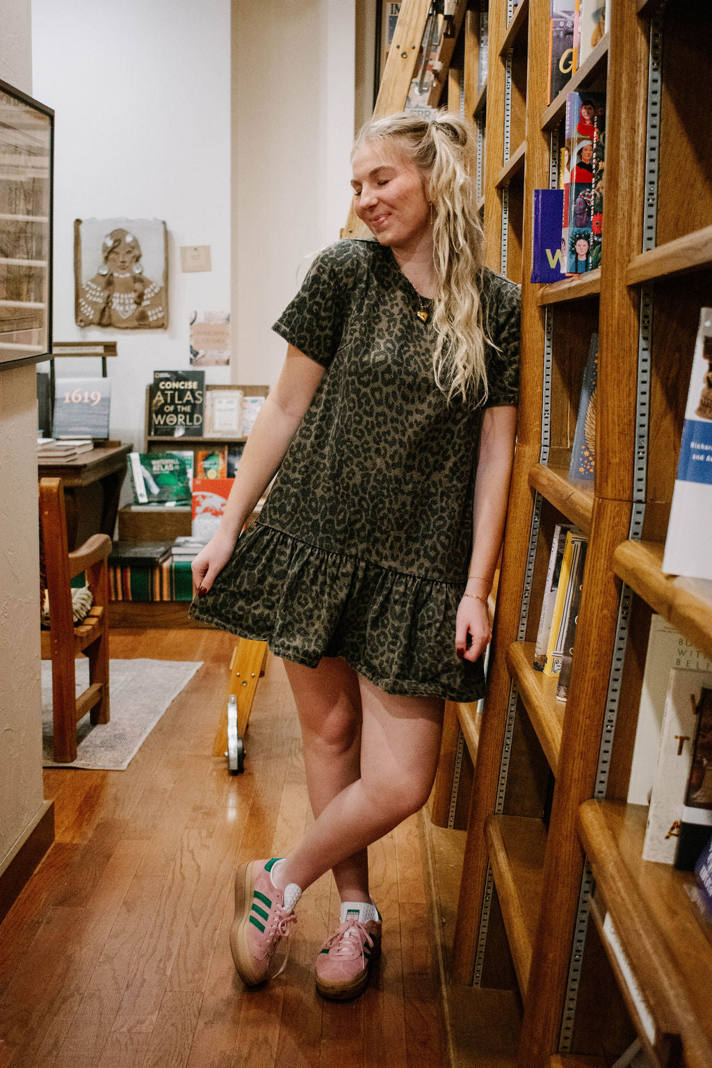 Leopard dress!