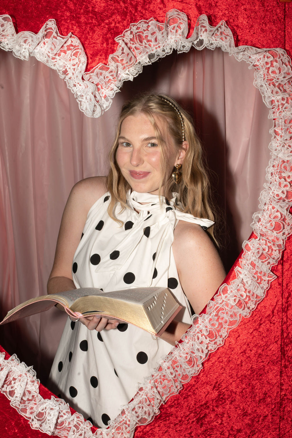 PolkaDot glam dress!