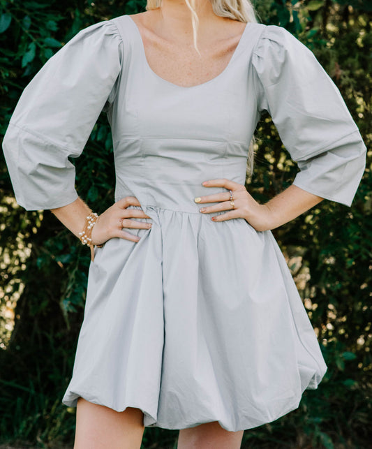Little blue dress