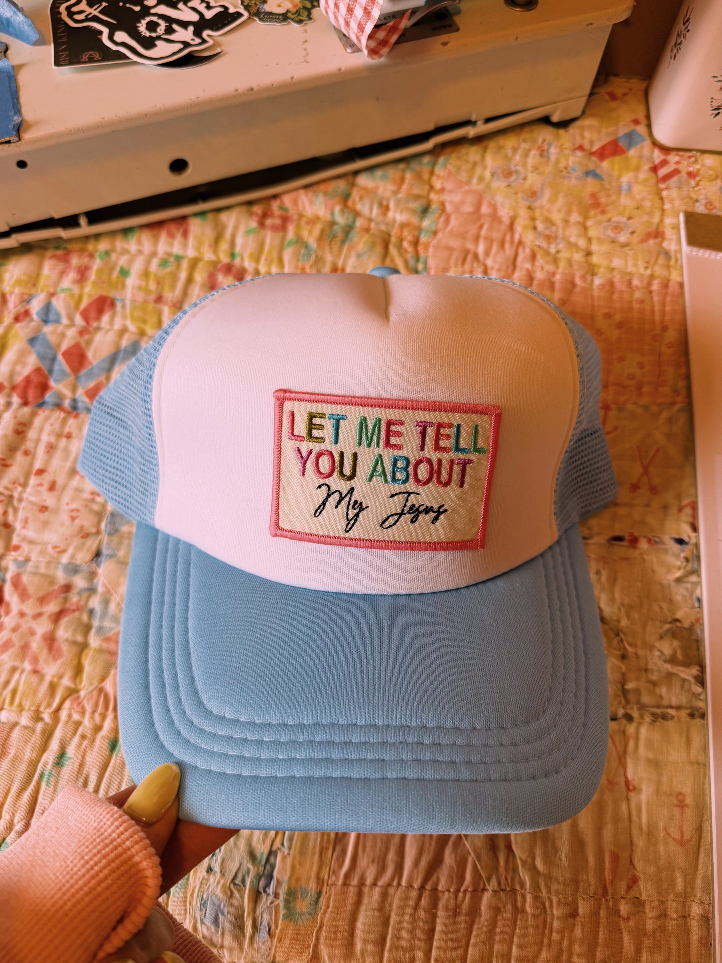 My Jesus hat!!!