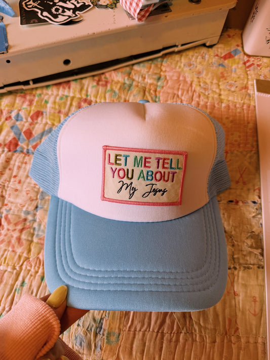 My Jesus hat!!!