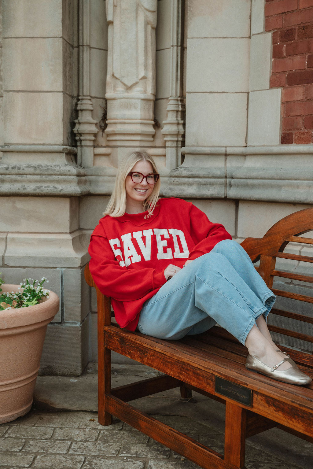 SAVED BY GRACE PULLOVER