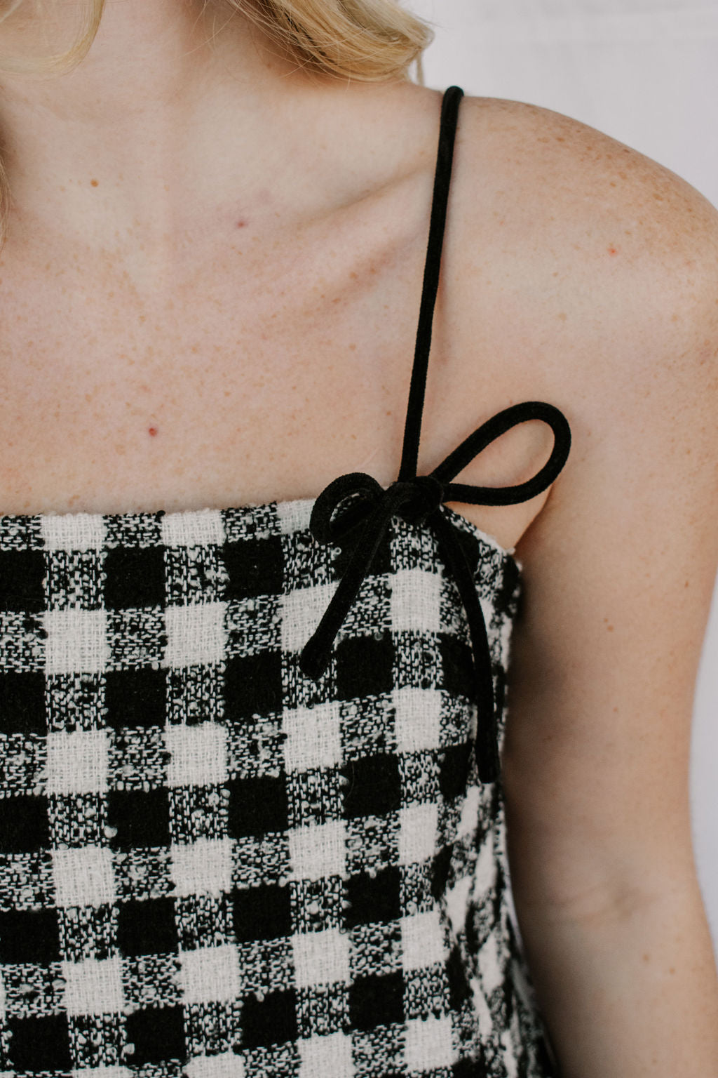 Winter plaid dress!
